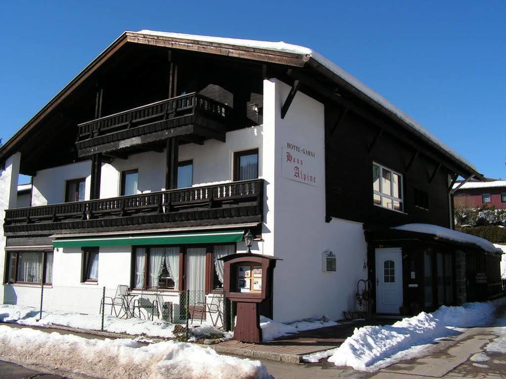 Hotel Garni Haus Alpine - Chiemgau Karte Inkl Ruhpolding Exteriör bild